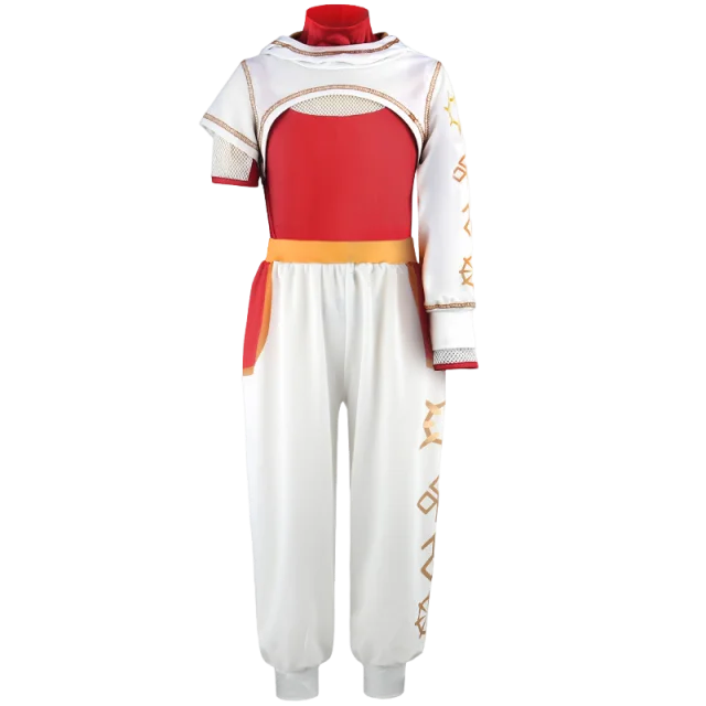 3-teiliges Set Mädchen Zombie Halloween Cosplay Nova Langarm-Kostüm Kinder-Aufführungskostüm – Detail 3