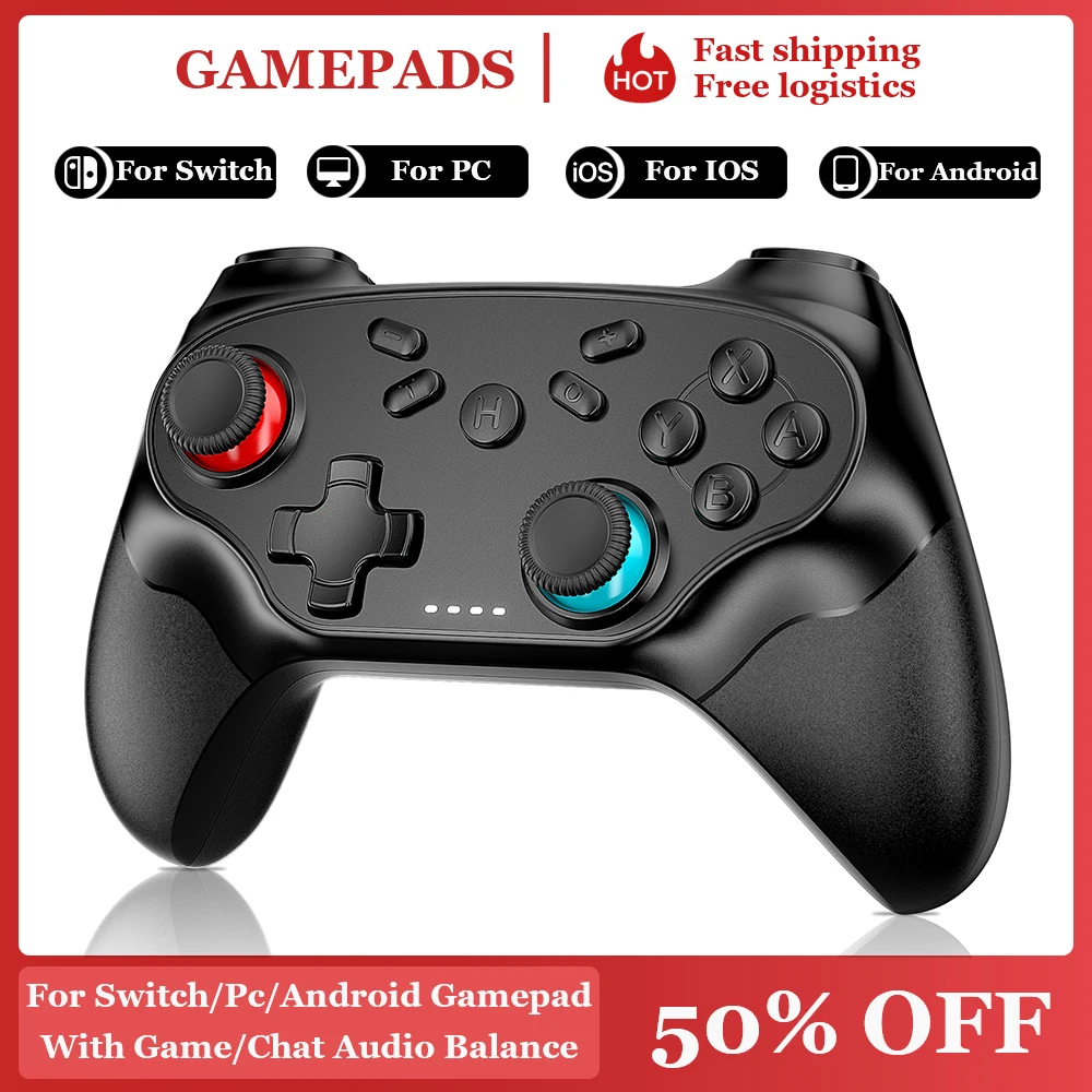 Gamepad per controller wireless Switch/Pc/Ios/Android con controller di gioco Turbo Console di controllo delle vibrazioni Accessori remoti