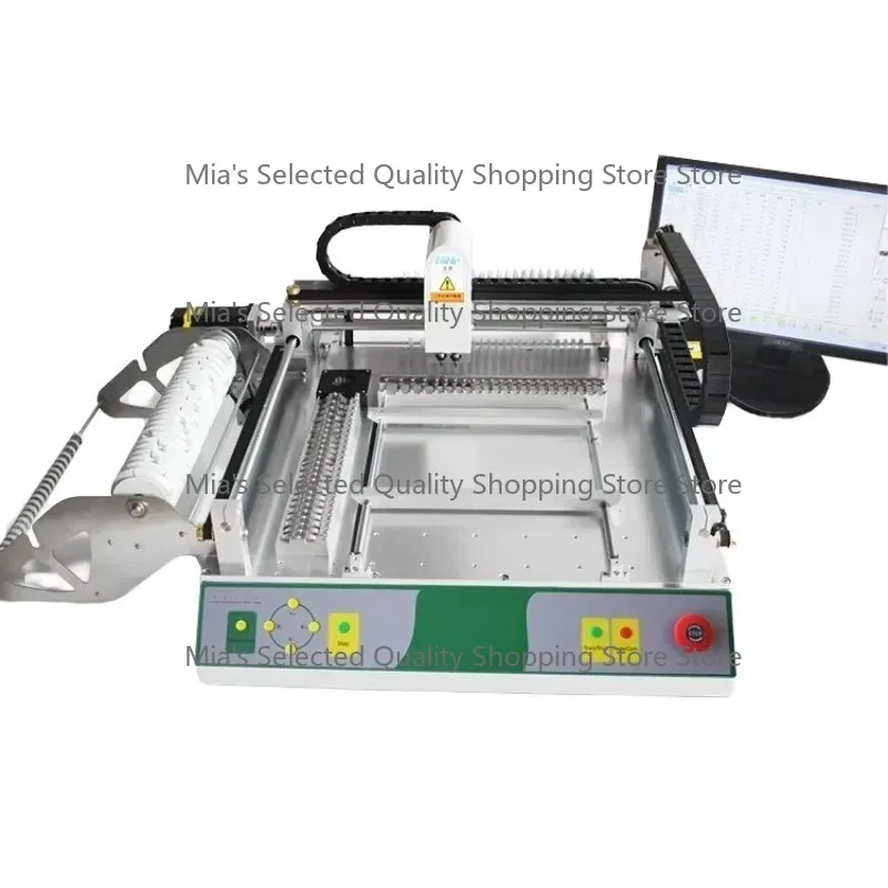 TVM802BX Economy Mounter System Compact Design 0.38CBM with AC110V/220V Dual Voltage Support for Electronics Assembly
