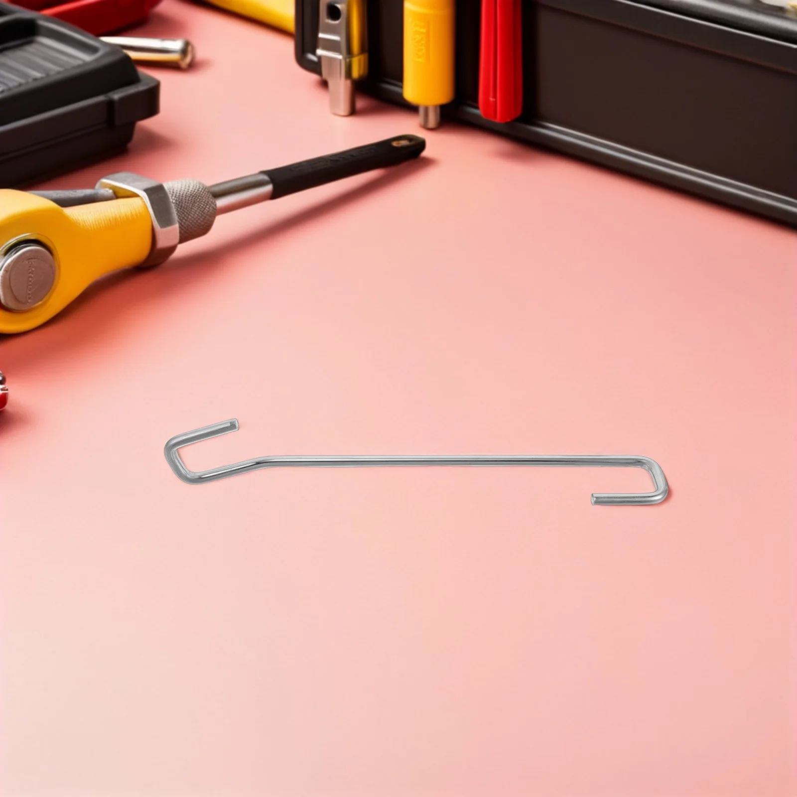 

2Pcs Trunk Door Support Rods 23Cm Stainless Steel Heavy Duty Stabilizers for Car Door Repairs Universal Automotive Replacement