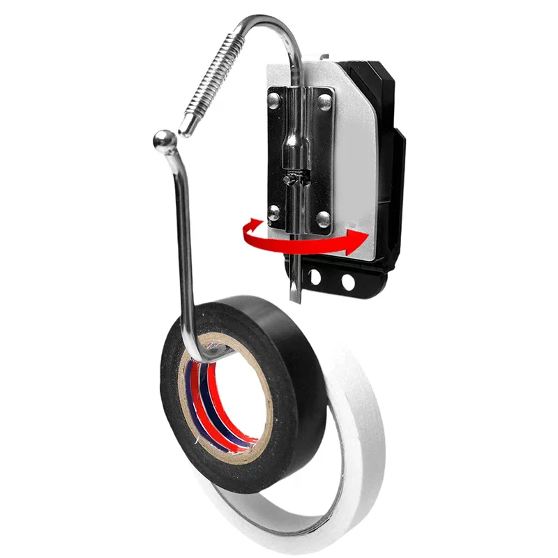 Electrician's Quick-Fold Tool Hanger – Belt-Mounted Hook for Tape Roll & Tools, Universal Organizer for Hands-Free Work