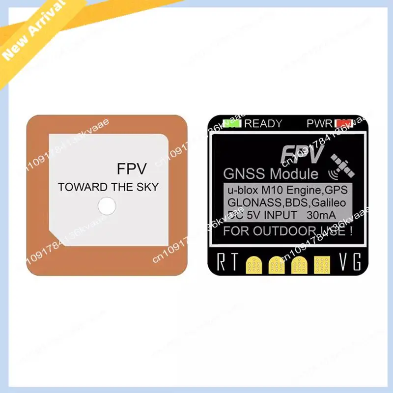 M01K GNSS MINI M10 GPS Module UBX NMEA Dual Protocol 10HZ Rate Built-In  Antenna For FPV RC Airplane Long Range