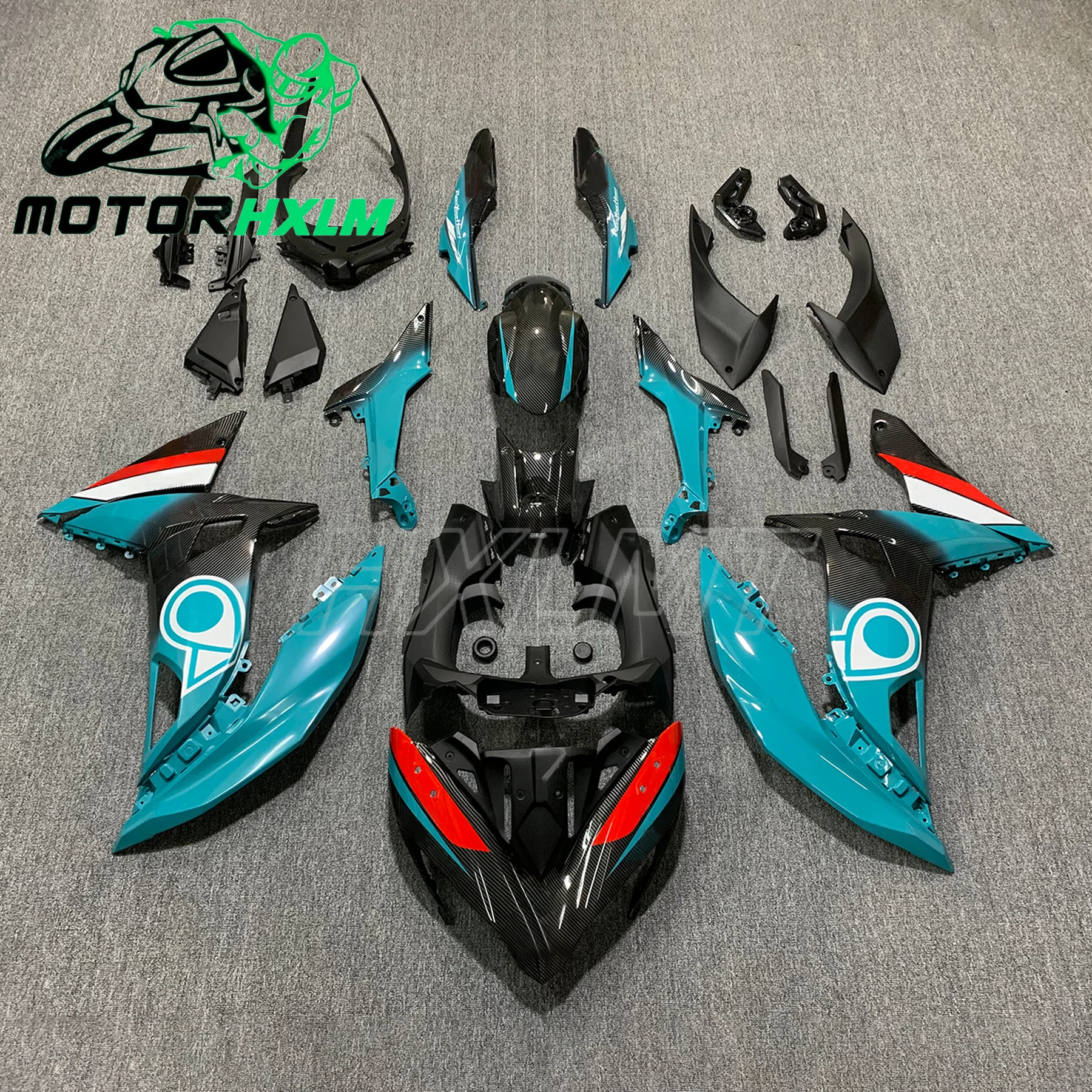 Fairing pour year ABS kit For Kawasaki Ninja650 ER6F 2017-2019 Motorcycle Bodywork fairing Full fairing kit