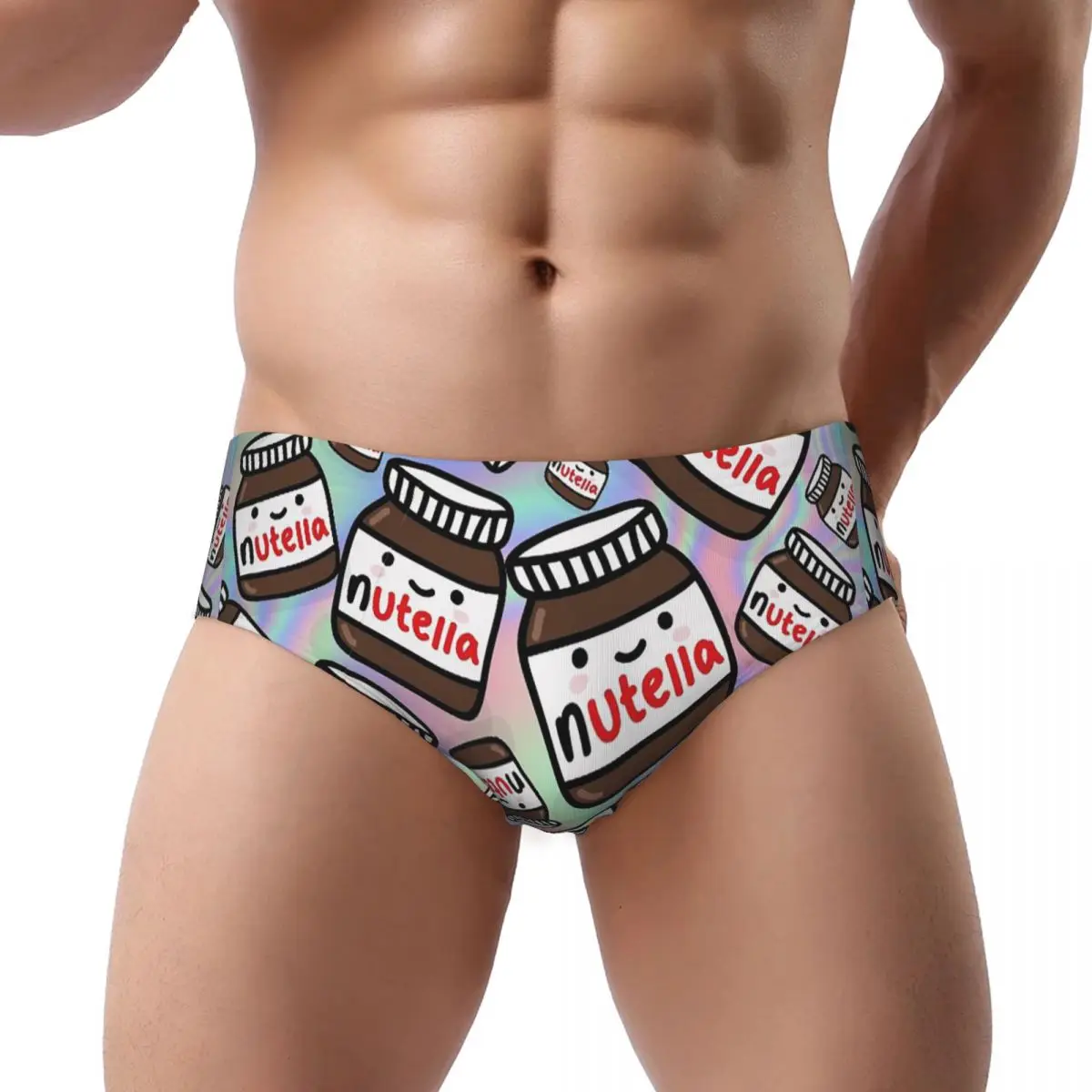 

Custom Italy Nutellas Briefs Underwear Mens Comfortable Stretch Panties