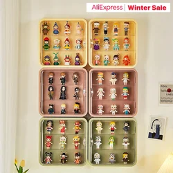 Wall Mounted Storage Box For Figures Showcase Clear Acrylic Blind Box Display Case Figures Stand Dust Display Proof Doll Toy