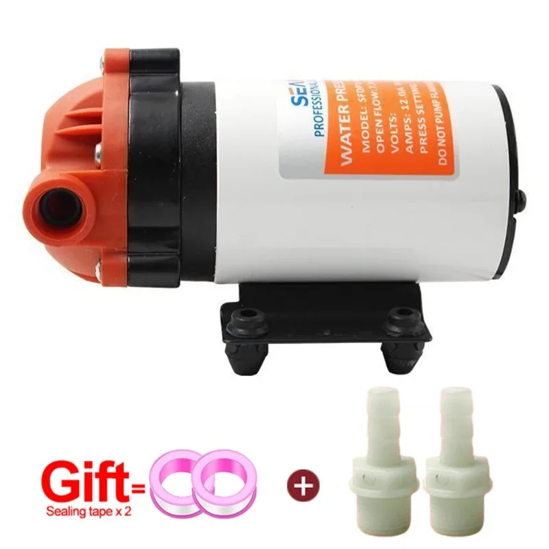 Multifunctional Diaphragm Pump,cleaning Water Pump,car Washing Pump, Carpet Machine Pump,DC12V/24V Industrial High-pressure Pump