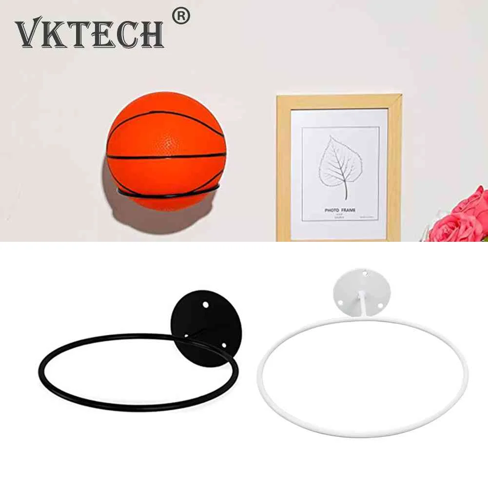 Wall Mounted Basketball Storage Rack Iron Multi-purpose Football Display Shelf Ball Holder Space Saving Living Room Decor New