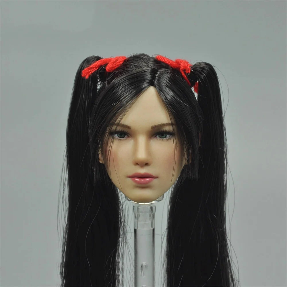 1/6 Star Toys Model MS-005 Female Soldier Vivid Head Sculpt Carving with Long Hair Toys Model For 12