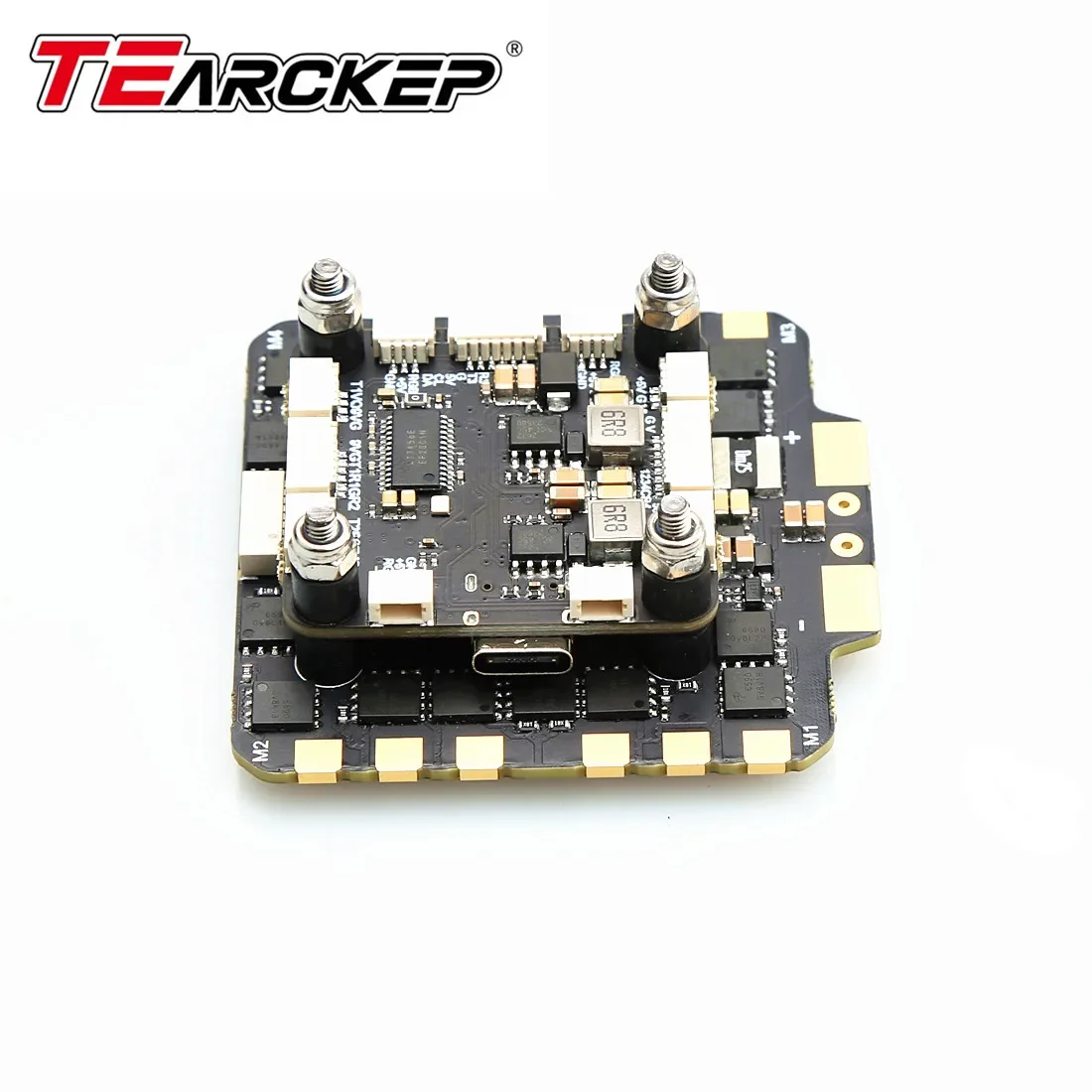 TEARCKEP F722 90A Stack F7 Controlador de vôo 3-8S e 90A 4 em 1 BLheli_S ESC para RC 13 polegadas 15 polegadas FPV Freestyle Racing Drone