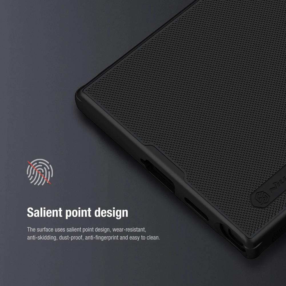 Nillkin Case for Samsung Galaxy S24 Ultra S24 Plus, Slim PC+TPU Anti-Scratch Fingerprint Proof Phone Protective Cover