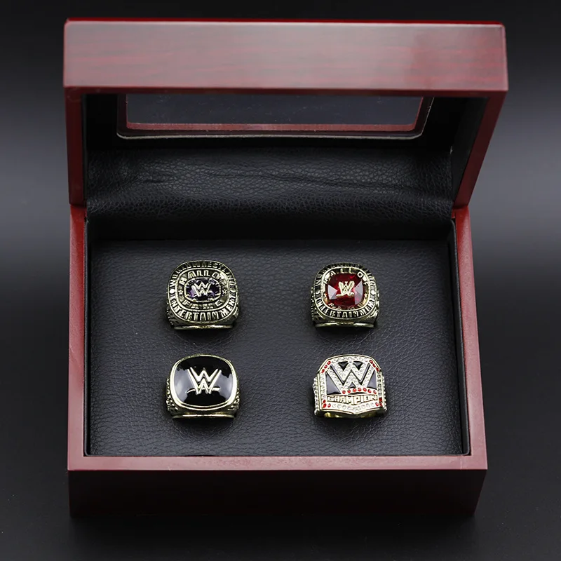 Fashion Creativity Europe and America Wrestling Sports Hall of Fame Souvenirs Ring Men Jewelry Hip Hop Rings Gifts