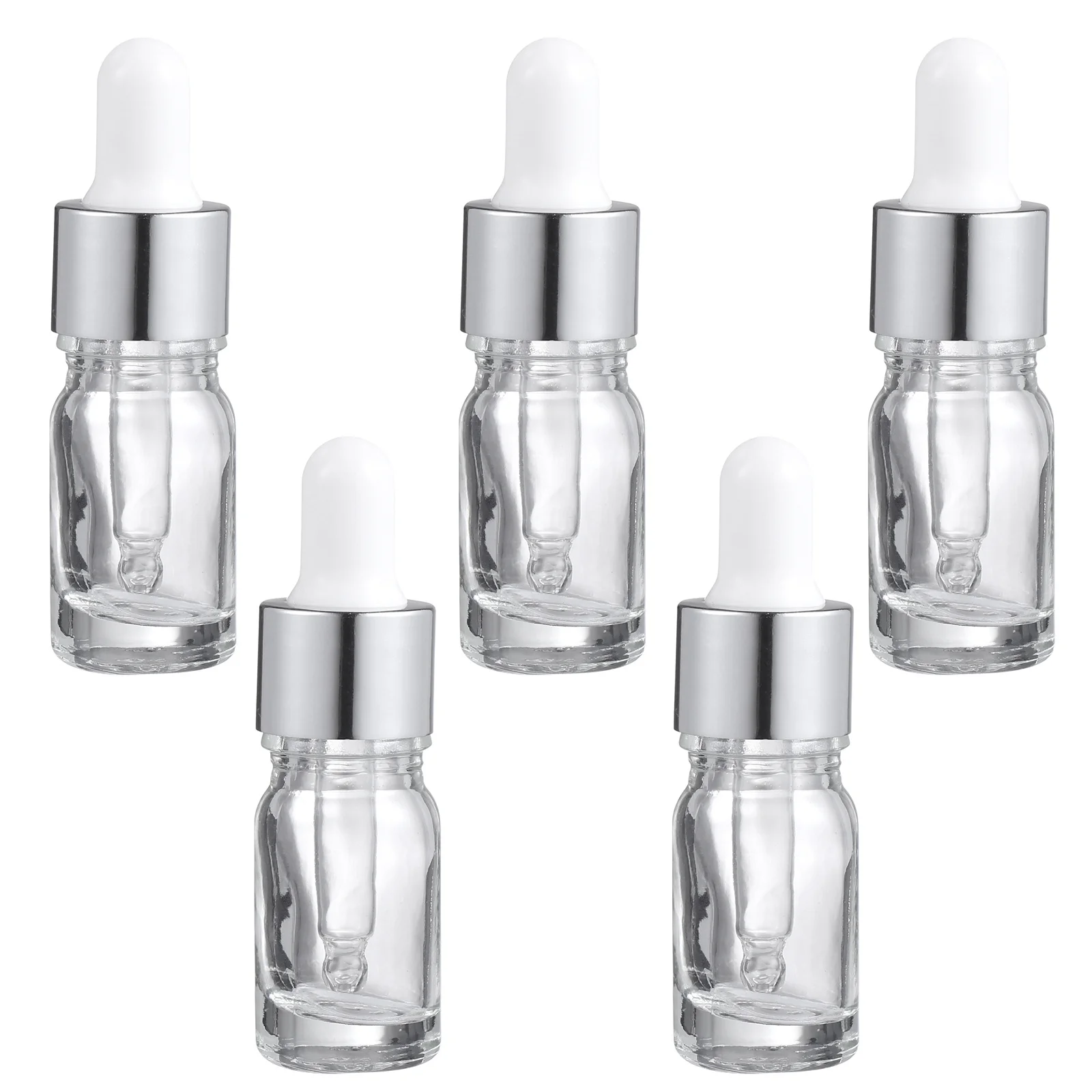 15 個 5ml ガラス製スポイトボトル エッセンシャルオイルディスペンサー 汚れがなく使いやすい 信頼できる品質でエッセンシャルオイルを共有できる スポイト