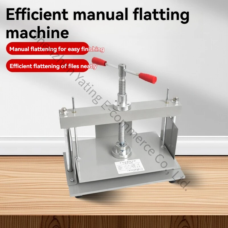 A4 Binding Machine Manual Flattening Machine Book Core Flattener Accounting Voucher Binder File Flattening Machine