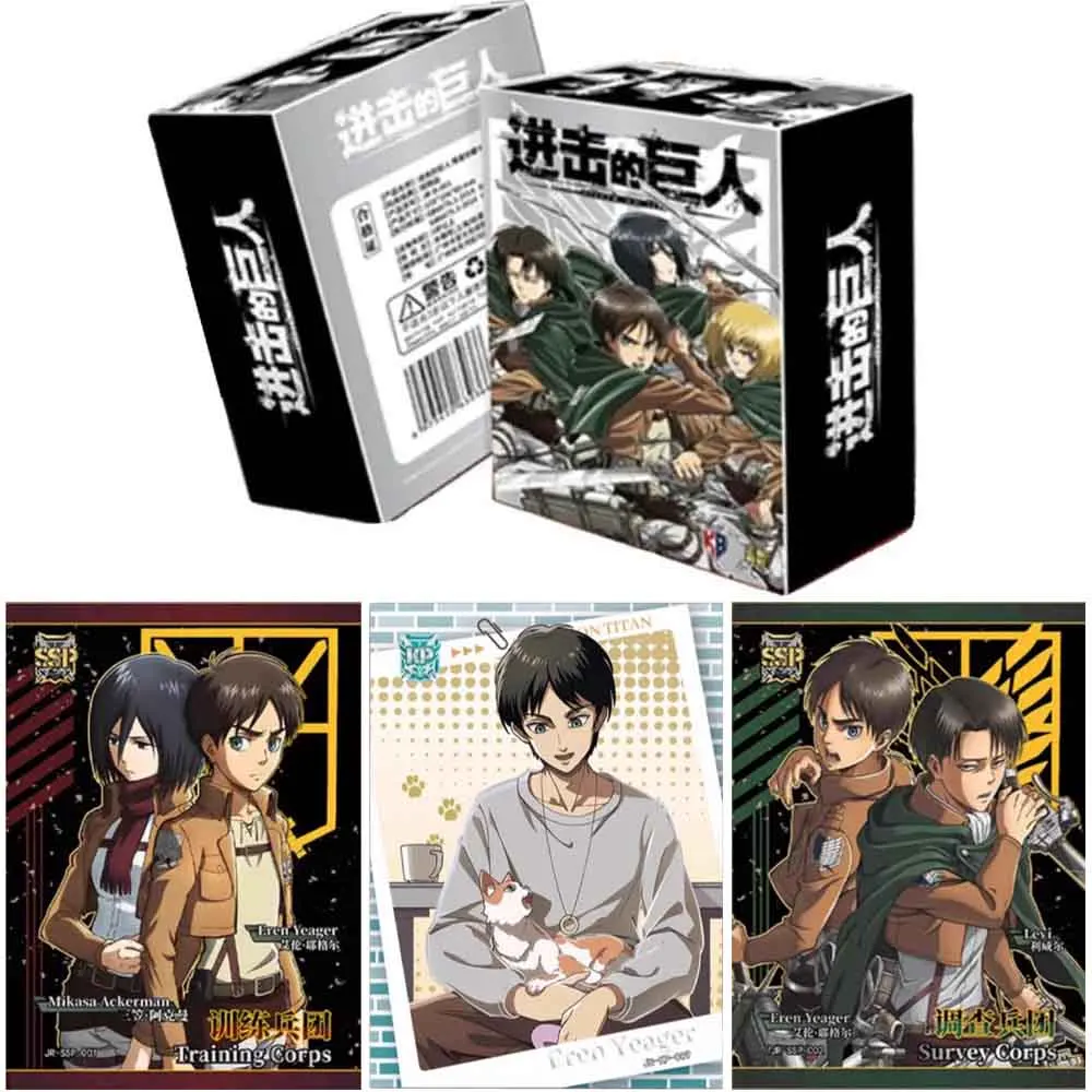 

Attack on Titan Card Allen's Survey Corps Trading Cards Final Battle Collectible Card Toys Gifts