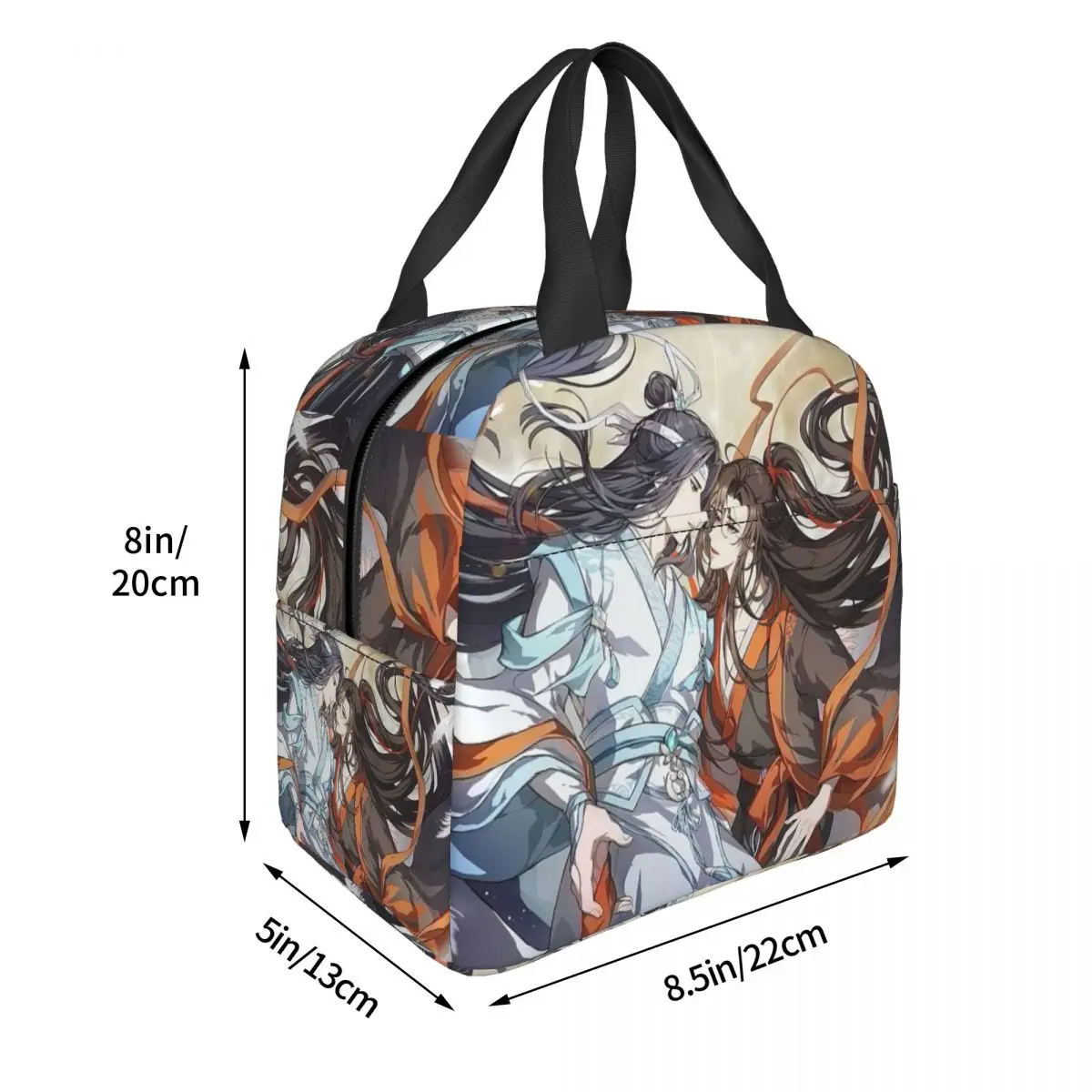 الجامح WangXian الأرنب مو داو زو شي معزول حقيبة الغداء للنساء مكتب برودة صندوق طعام حراري حمل صناديق الغداء الحاويات #2