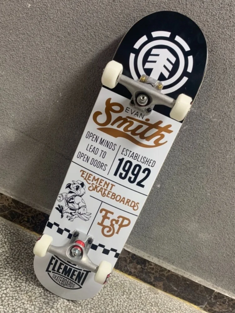 

Brand Discount Element Skateboard Longboard Complete Street Skateboard Double Kick Skateboard Complete Maple Double Concave Deck