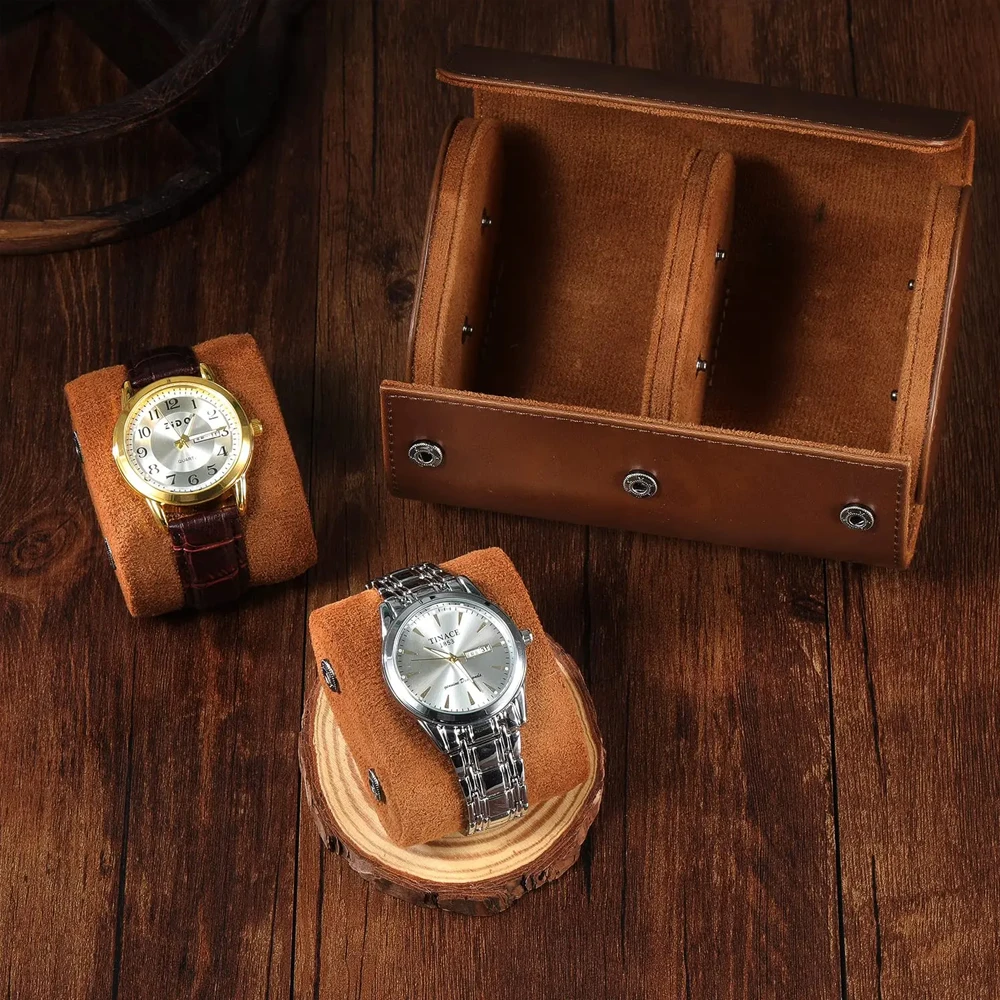 Luxury Genuine Leather Watch R - Luxury Watch Storage ulasan dan harga