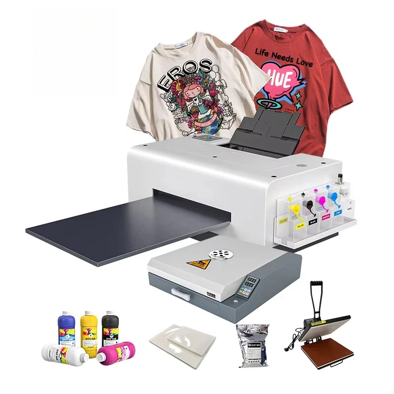 L1800 T Shirt Professional A3 DTF Desktop Induatril Printer Precise 30cm Printer DTF