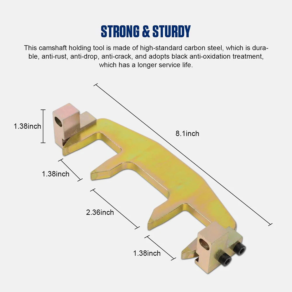 Camshaft Alignment Tool Engine Timing Kit Fuel Injector Removal Installer  with T100 For Mercedes-Benz M271 C200 C180 E260