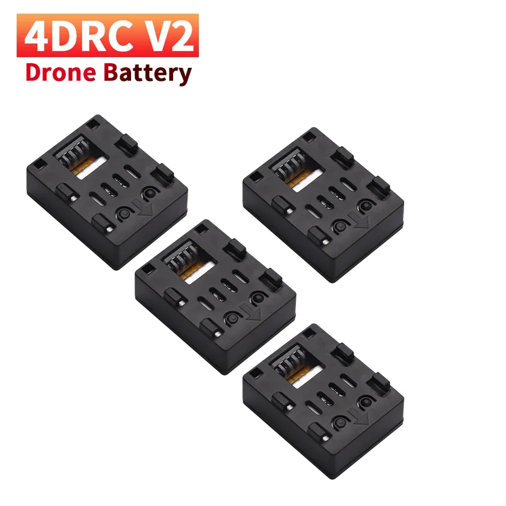 Upgrade 4D-V2 RC Drone Batterij Voor 4DRC V2 Mini Vier Helikopter Accessoires Opvouwbare RC 3.7V 800mAh Lipo batterij - afbeelding 1