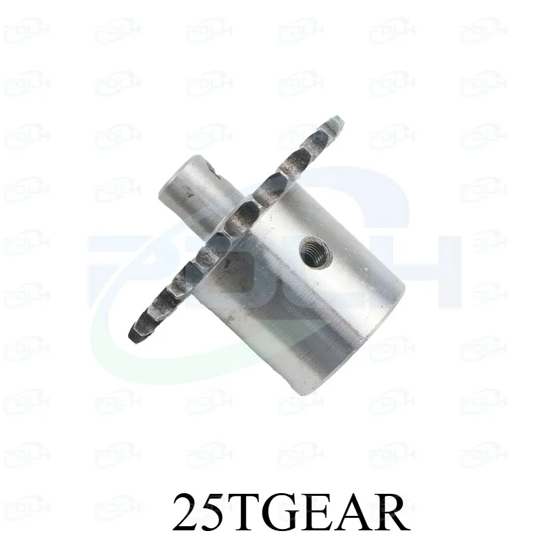 1PC 25T Single Keyway Gear for Glue Pot Accessories KDT Edge Banding Machine Tool