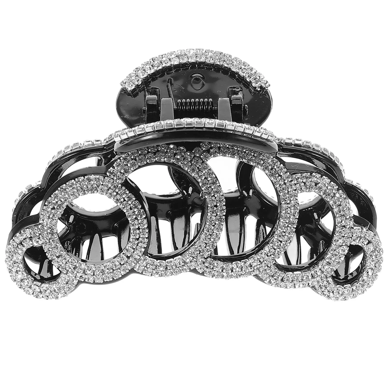 

Большие заколки-крабики для волос с крупными стразами и имитацией бриллиантов, прочные заколки-крабики, аксессуары для волос, инструменты для парикмахеров