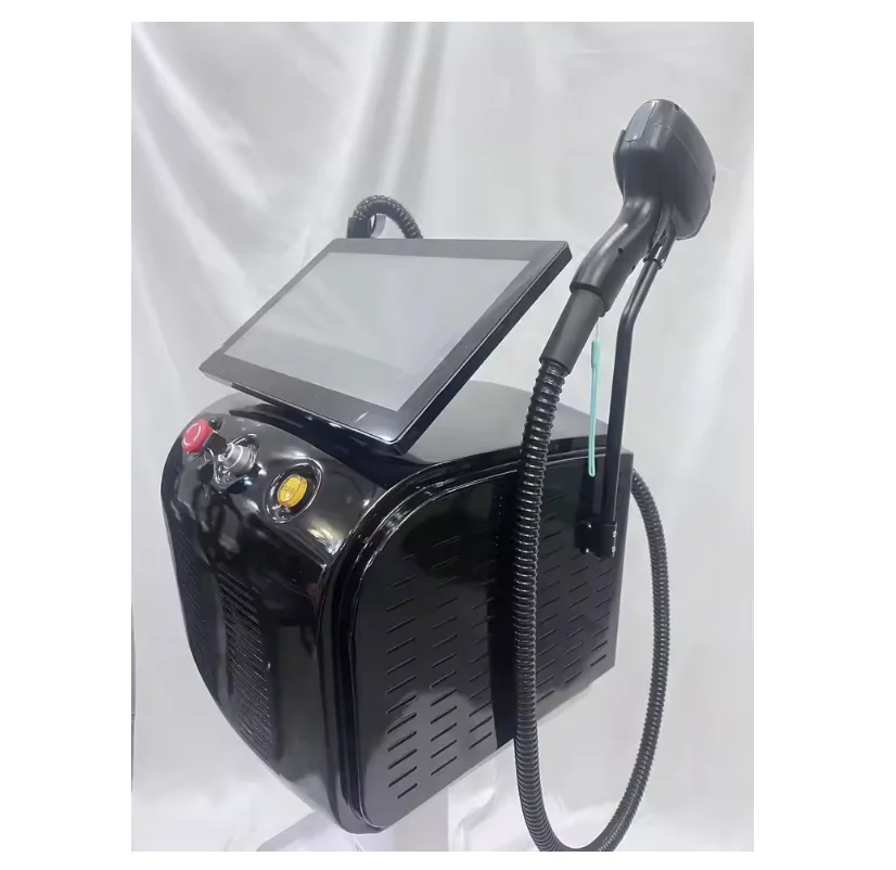 2026 2 في 1 سوبرانو تيتانيوم آيس بلاتينيوم ديود 755 808 940 1064nm 4 الطول الموجي ND YAG جهاز إزالة الشعر إزالة الشعر غير مؤلم