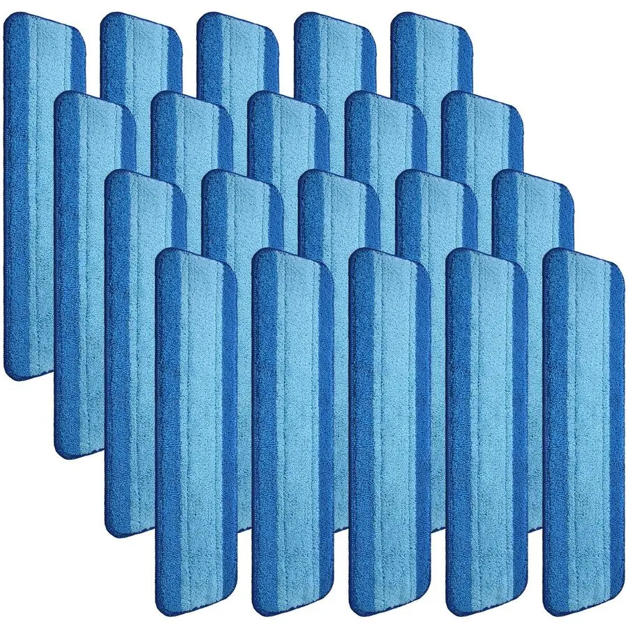 

Pieces Microfiber Cleaning Pads Compatible with Bona Mop Reusable 18 Inch Replacement Cleaning Pads Washable Refills Replacement