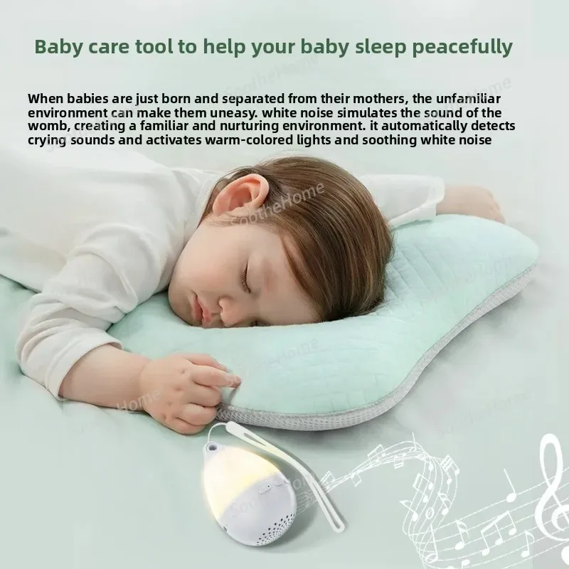 

Мини-динамик Blutooth, умный Bluetooth-динамик, машина с белым шумом, мониторинг плача, устройство для помощи во сне, комфорт для ребенка