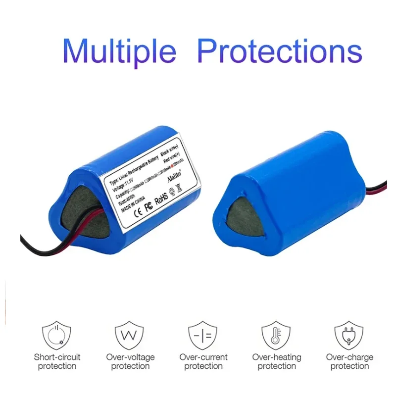 10.8V/11.1V Lithium Battery For CECOTEC For CONGA Slim 890,Wet Robotic Vacuum Cleaner Battery High Quality