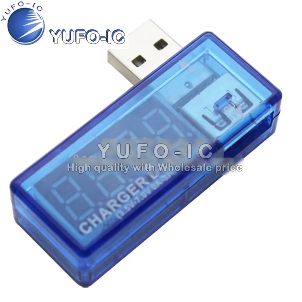 USB شحن كاشف التيار/الجهد الكاشف USB الحالي/جهاز قياس الجهد الكهربائي لاختبار إمدادات الطاقة المحمول نوعية جيدة