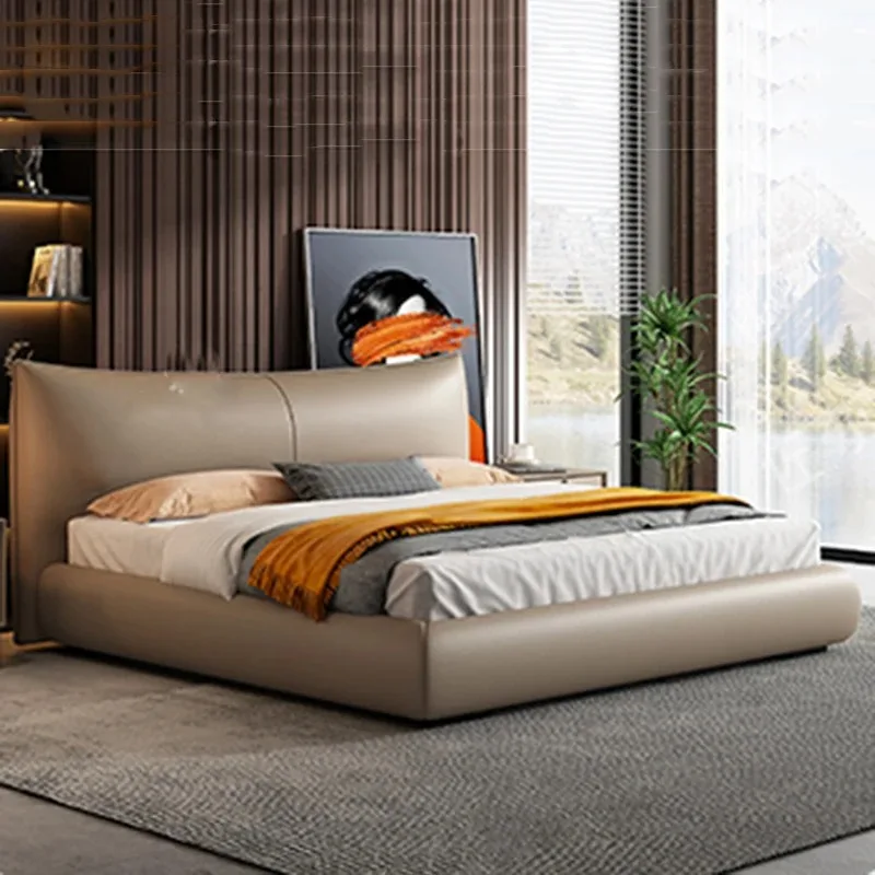 Adult Bedrooms Double Bed Comforter Organizer Twin Full Size Bed Frames Headboards Storage Letto Matrimoniale Home Furniture