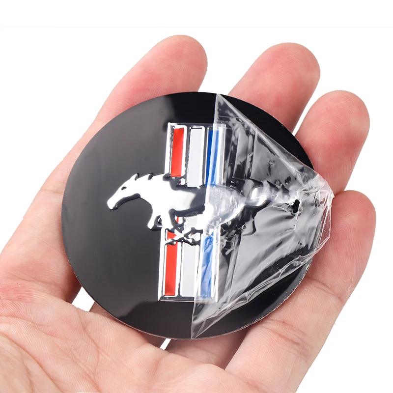 4Pcs 56/60MM Wheel Center Hub Cap Cover Sticker For Ford Focus Mk2 MK3 MK4 MK7 Fiesta Ranger Mustang Kuga Mondeo ST Line view 5