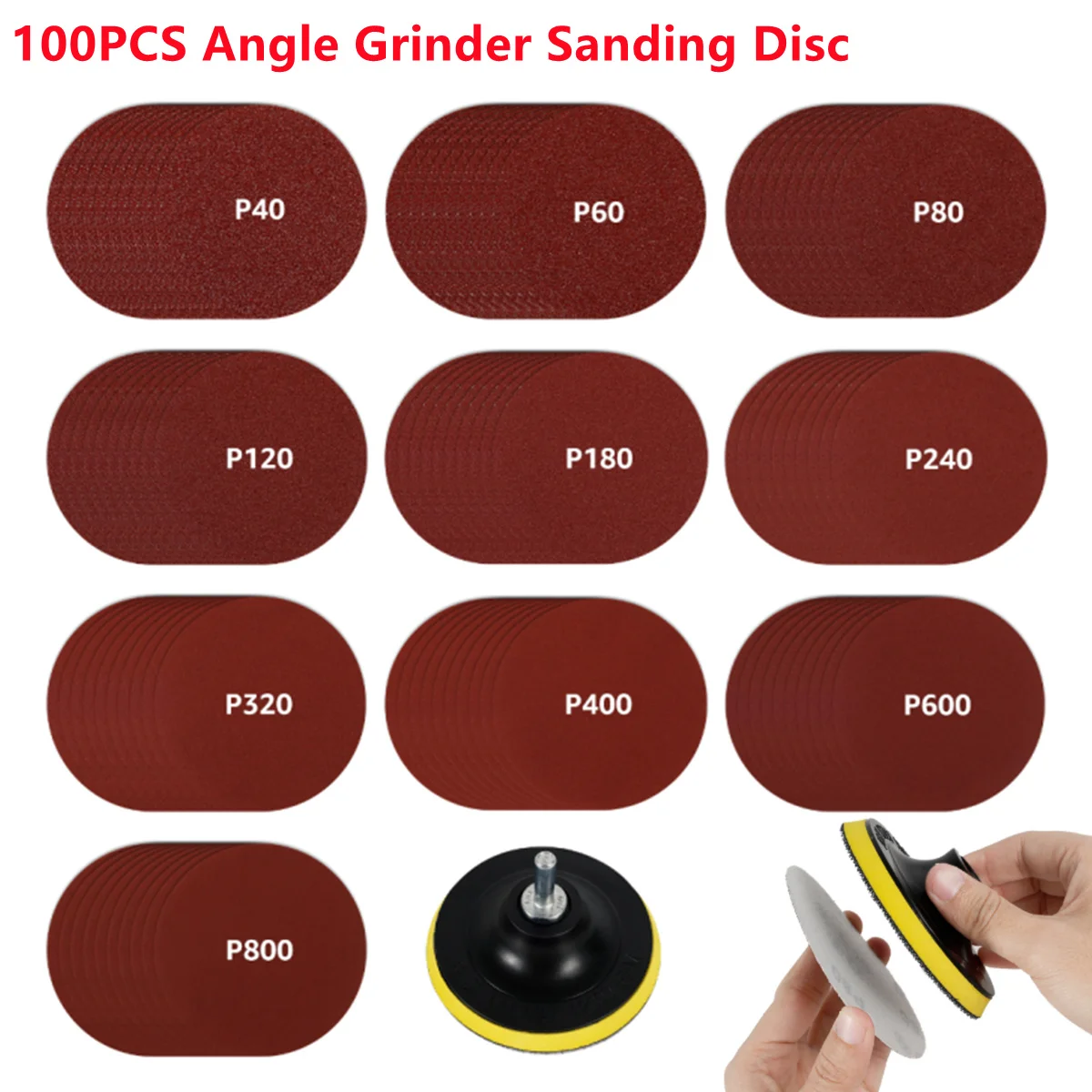100Pcs 100Mm Sandin…