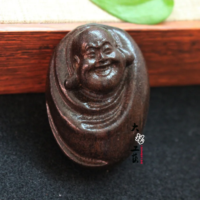 

Factory Wholesale Vietnamese Agarwood Skin Black Handcrafted Wooden Craft Piece Travel Crafts