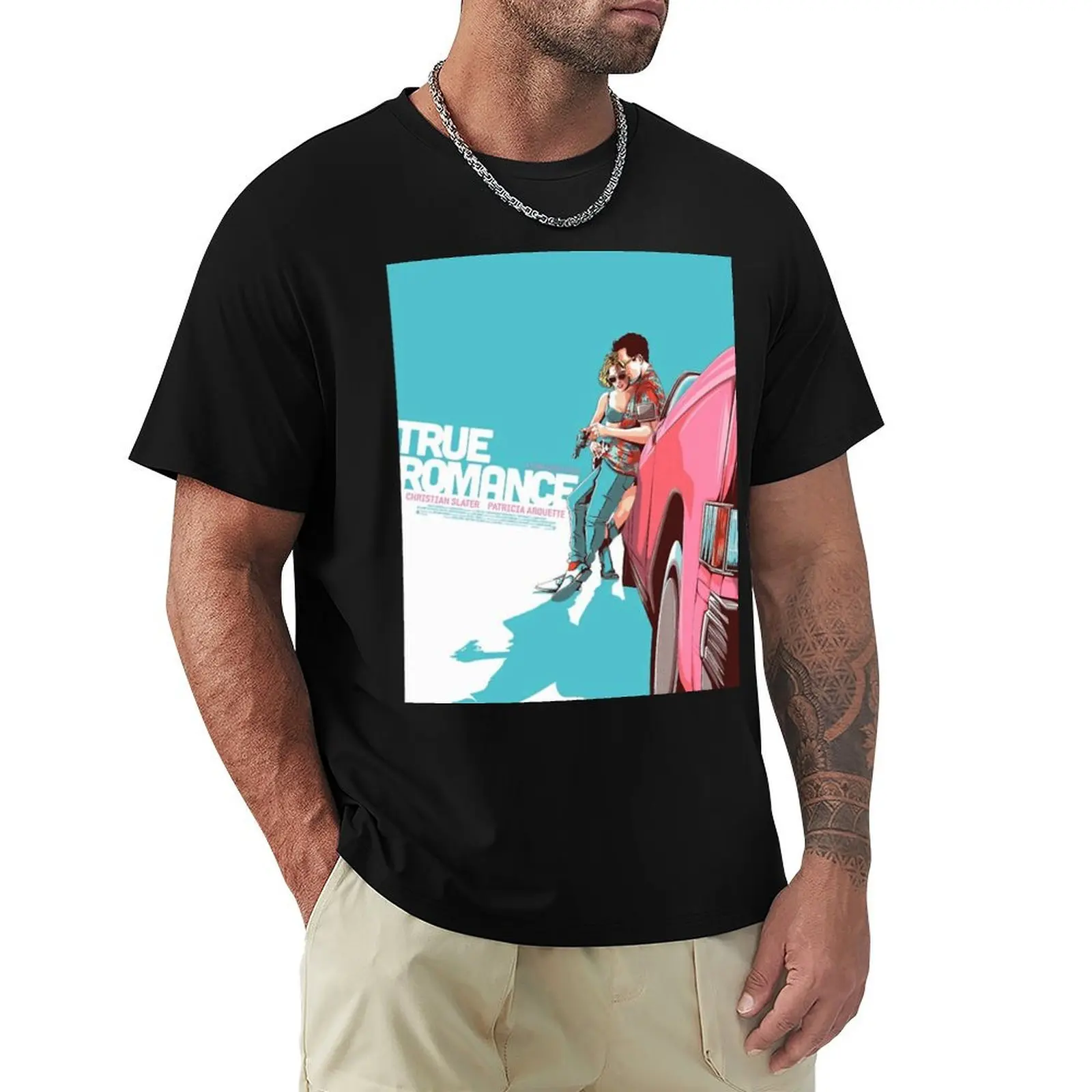 

True Romance Trending Tshirt| Gift shirt T-Shirt T-shirts oversize Clothing mens t shirts casual stylish
