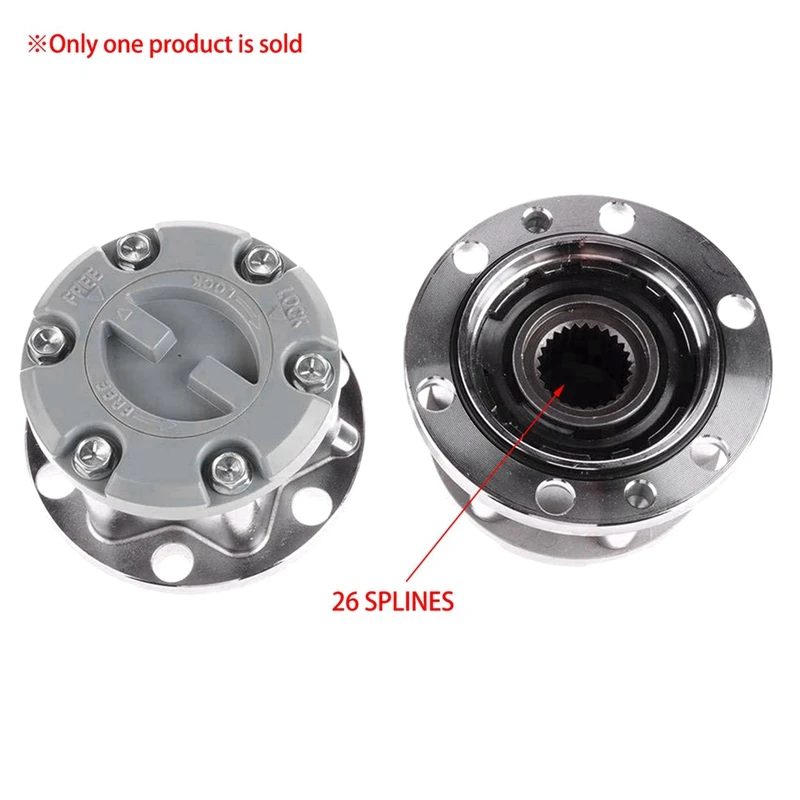 Car Free Wheel Locking Hubs For SUZUKI X-90 Vitara Escudo 89-01 JIMNY SJ410 SJ413 Samurai Sierra 43810-60A00