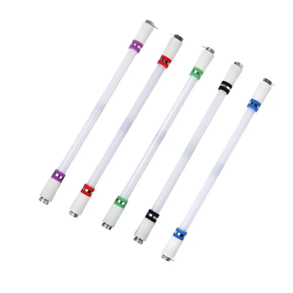 Gel Pen Stationery Gaming Ballpoint Pen Foldable Spinning Pen Rotating Light Pen Luminous Spinning Pen Magnet Light Balance Pen