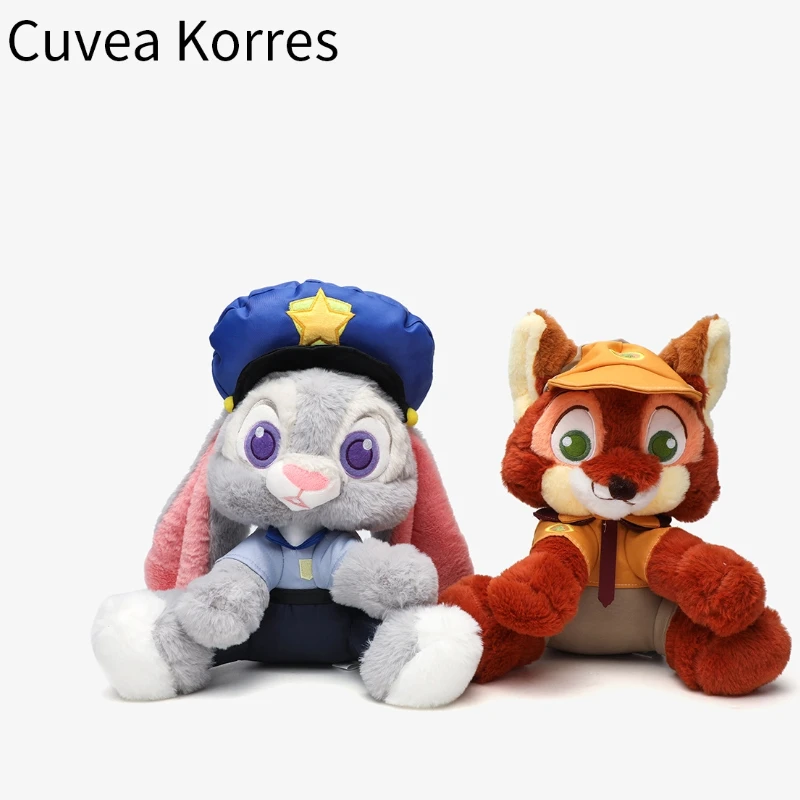 

Zootopia 26 см плюшевая кукла игрушка Disney супер милая пара лиса Ник кролик Джуди кукла диван подушка украшения подарок на день Святого Валентина
