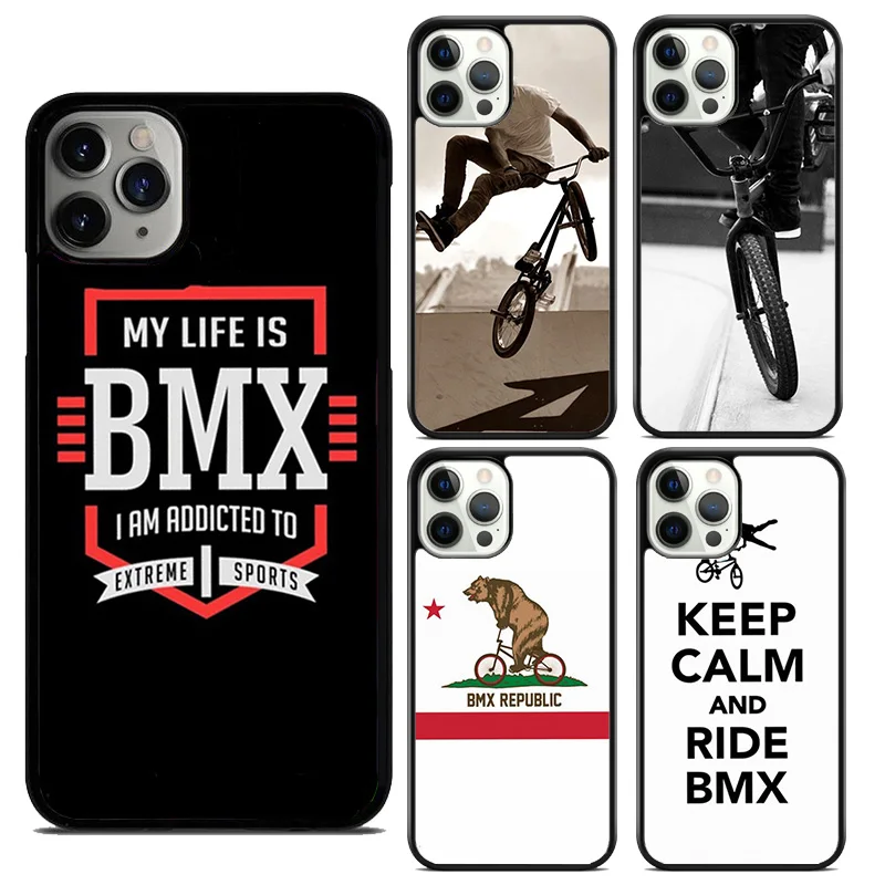 BMX Bike Extreme Sport Phone Case For iPhone 14 15 16 13 12 Mini Max Cover For Apple 11 Pro Max 6S 8 7 Plus SE2020 Coque