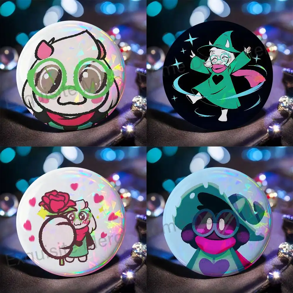 Ralsei D-Deltarunes Badges Round Itabag Decoration IP Peripheral Products 58mm 44mm 32mm 75mm 25mm Mini
