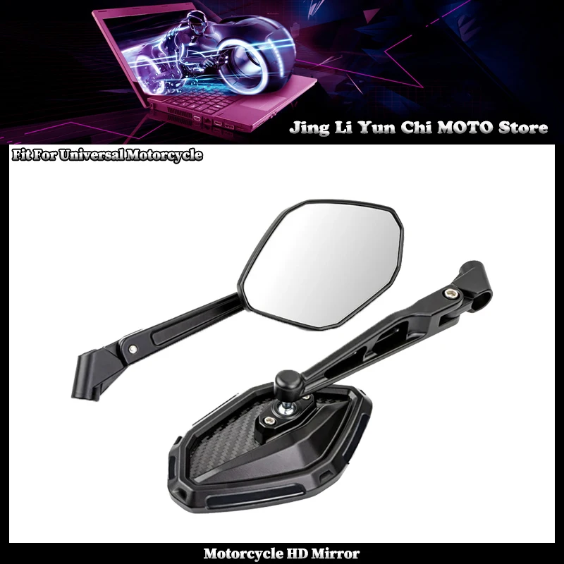 Motorcycle Rearview Mirror Fit For xmax 300 125 Tmax 530 500 Scooter Mirrors Bws 100 NMAX 125 155 Pcx125 Xadv Navi Side Mirror