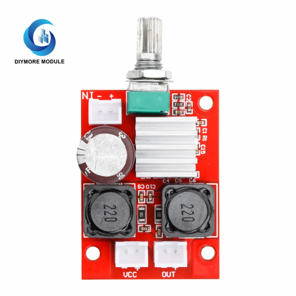 TPA3116D2 Digital Amplifier Board with Volume Adjustment BTL Mono 100W Single Power Supply DC Power Supply