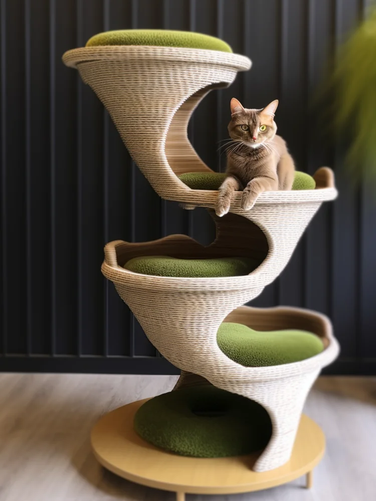 Cat climbing frame nest  tree integrated shelf large four seasons universal