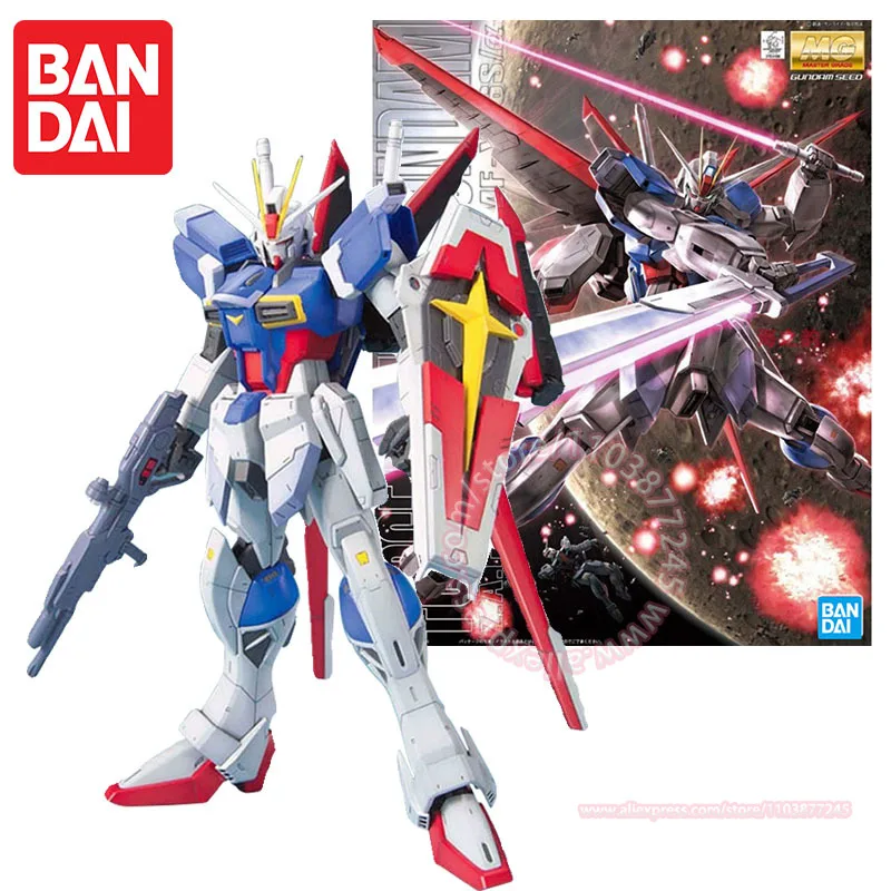 

BANDAI FORCE IMPULSE GUNDAM MG 1/100 подвижная кукла в сборе, игрушка, анимационная периферия, настольные украшения, подарок на день рождения для детей