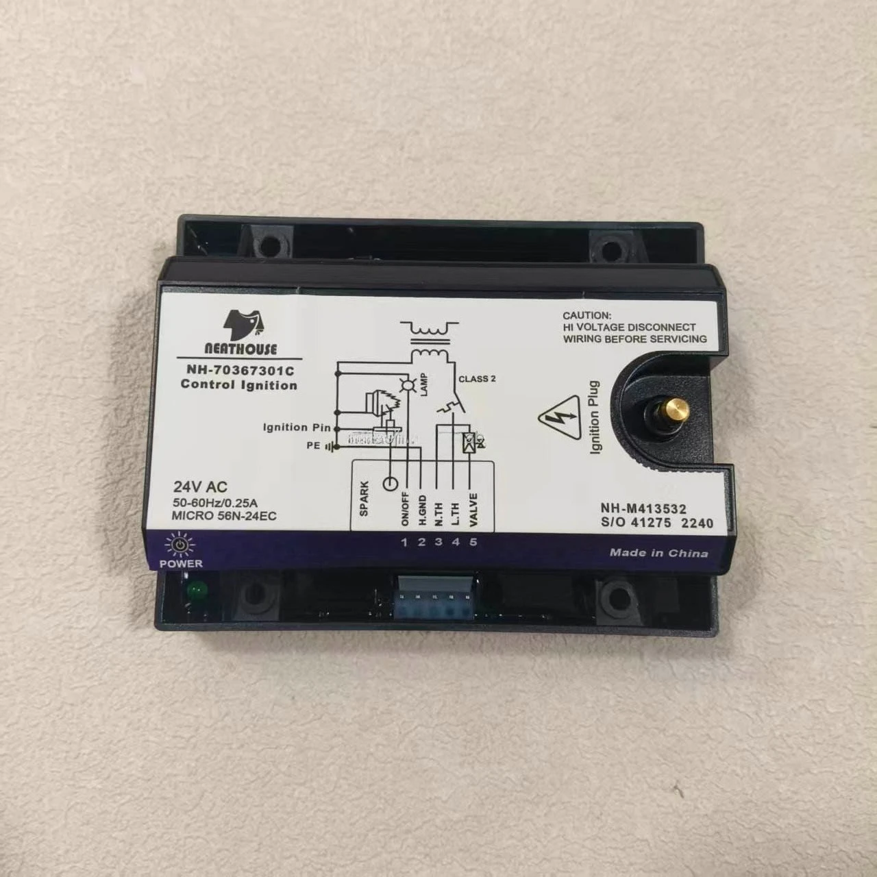Heat Dryer Ignition Controller Module 24v 220v Gas Ignition Control Dryer Ignition Module NH-70367301C