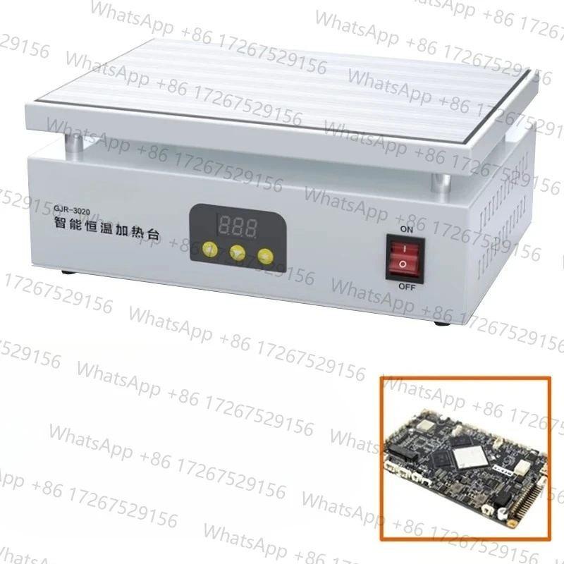 1000W Welding/Heating Station 110V/220V Selectable Temp 40-400℃ Digital Preheater 300x200mm PCB Repair Tool BGA Rework Station