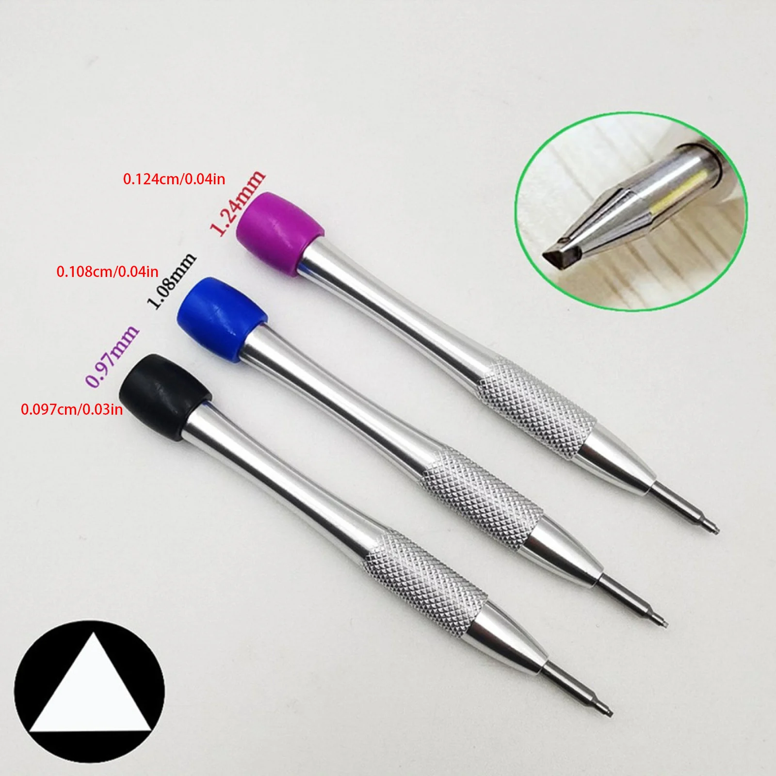 Watch Movement Screwdriver Set Professional Triangular Oscillating Weight Rotor Screwdriver for 3235 Movement
