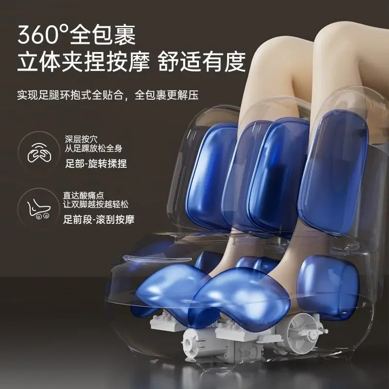 جهاز تدليك الساق، آلة تدليك القدم والضغط الأوتوماتيكية، جمال الساق لتدليك نعل الساق #2
