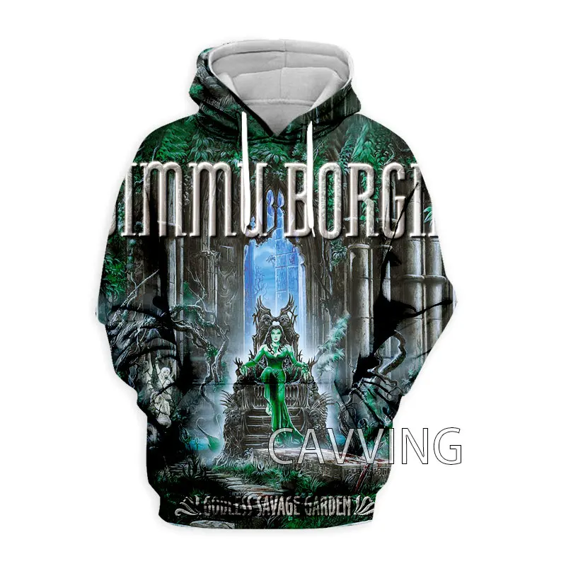 CAVVING 3D Printed  DIMMU BORGIR Hoodies Hooded Sweatshirts Harajuku  Tops Fashion Clothing for Women/men   H01